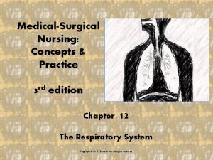 MedicalSurgical Nursing Concepts Practice 3 rd edition Chapter