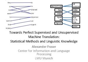 Towards Perfect Supervised and Unsupervised Machine Translation Statistical