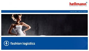 fashion logistics Der Fashion und Lifestyle Industrie gewidmet