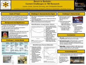 Bench to Bedside Current Challenges in TBI Research