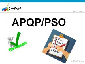www ghsp com APQPPSO A JSJ Business www