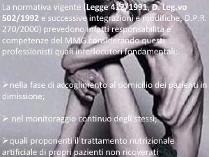 La normativa vigente Legge 4121991 D Leg vo