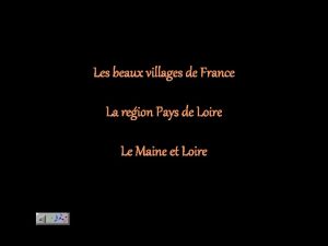 Les beaux villages de France La rgion Pays