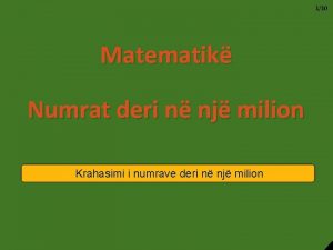 Krahasimi i numrave