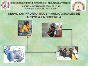 DIRECCIN GENERAL DE EDUCACIN SECUNDARIA TCNICA ESCUELA SECUNDARIA