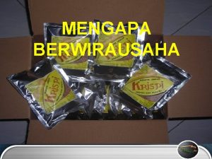 MENGAPA BERWIRAUSAHA LOGO MENTAL BLOCK BISNIS LOGO MITOS