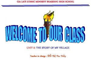 GIA LAIS ETHNIC MINORITY BOARDING HIGH SCHOOL UNIT