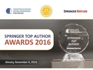 Springer Young Scientist Awards 1 Zdorovets Maxim 5