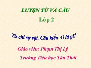 Lp 2 Gio vin Phm Th L Trng
