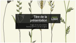 Titre de la prsentation Slogan de la prsentation