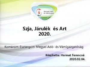 Szja Jrulk s Art 2020 KomromEsztergom Megyei Ad
