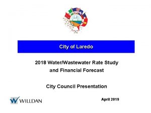 City of Laredo 2018 WaterWastewater Rate Study and