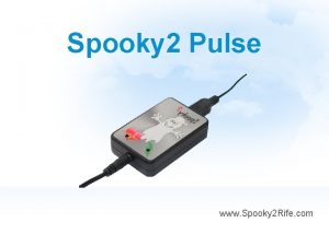 Spooky 2 Pulse www Spooky 2 Rife com