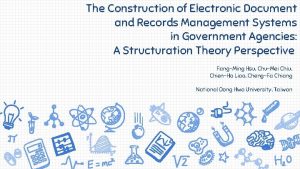The Construction of Electronic Document and Records Management