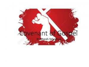 Covenant of Gospel BY Moreh Yehoshua Isaiah 59