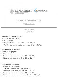 CARPETA INFORMATIVA VERACRUZ DIRECCIN GENERAL 1 2 FEBRERO