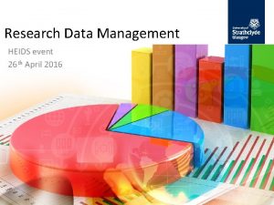 Research Data Management HEIDS event 26 th April
