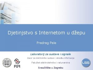 Djetinjstvo s Internetom u depu Predrag Pale Laboratorij