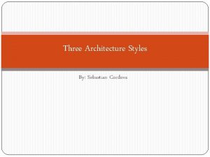 Three Architecture Styles By Sebastian Cordova Rationalist Architecture