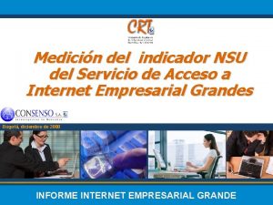 Medicin del indicador NSU del Servicio de Acceso