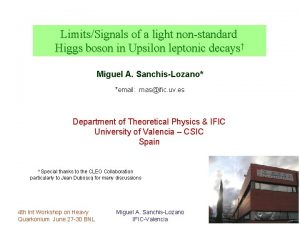 LimitsSignals of a light nonstandard Higgs boson in