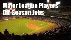 Major League Players OffSeason Jobs 1958 Major League