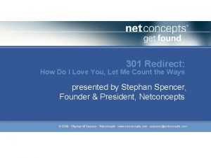 301 Redirect How Do I Love You Let