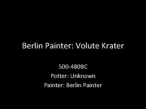 Berlin Painter Volute Krater 500 480 BC Potter