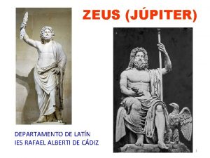 ZEUS JPITER DEPARTAMENTO DE LATN IES RAFAEL ALBERTI