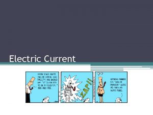 Electric Current Electric Potential Energy Similar to gravitational