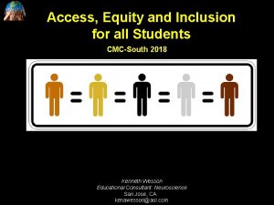 Access Equity and Inclusion for all Students CMCSouth