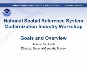 geodesy noaa gov National Spatial Reference System Modernization