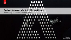 Unified content strategy