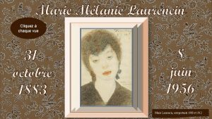 Cliquez chaque vue Marie Laurencin autoportraits 1908 et