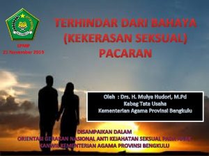 LPMP 21 November 2015 TERHINDAR DARI BAHAYA KEKERASAN