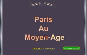 Paris Au MoyenAge MOZART Ave verum Au XIVe