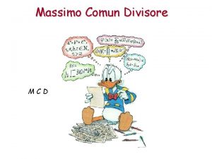 Massimo Comun Divisore MCD Numeri primi e numeri