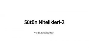 Stn Nitelikleri2 Prof Dr Barbaros zer Lipoliz Lipoliz