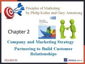 Priciples of Marketing by Philip Kotler and Gary