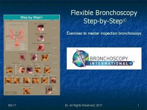 Step by Step Flexible Bronchoscopy StepbyStep Exercises to