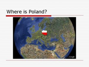 Where is Poland POLAND national symbols coat of