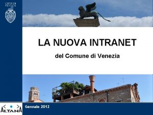 Intranet comune di venezia