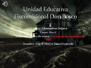 Unidad Educativa Fiscomisional Don Bosco Maestra Glennarban Segura