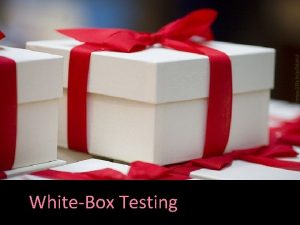 WhiteBox Testing https flic krp9 AWLK Recall Common