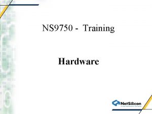 NS 9750 Training Hardware Print Engine Controller NS