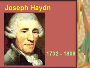 Joseph Haydn 1732 1809 Koncert D dur pre