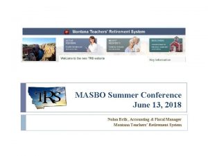 MASBO Summer Conference June 13 2018 Nolan Brilz