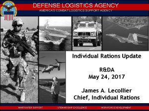 DEFENSE LOGISTICS AGENCY AMERICAS COMBAT LOGISTICS SUPPORT AGENCY