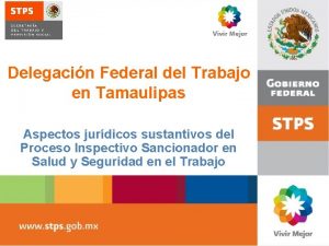 Delegacin Federal del Trabajo en Tamaulipas Aspectos jurdicos