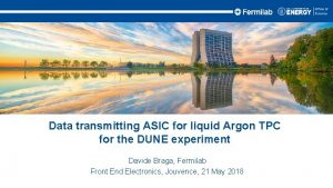 Data transmitting ASIC for liquid Argon TPC for